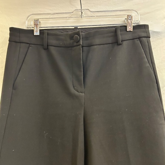 J.Crew black slim ankle pants-work trousers (Size 12 petite) - Picture 5 of 6